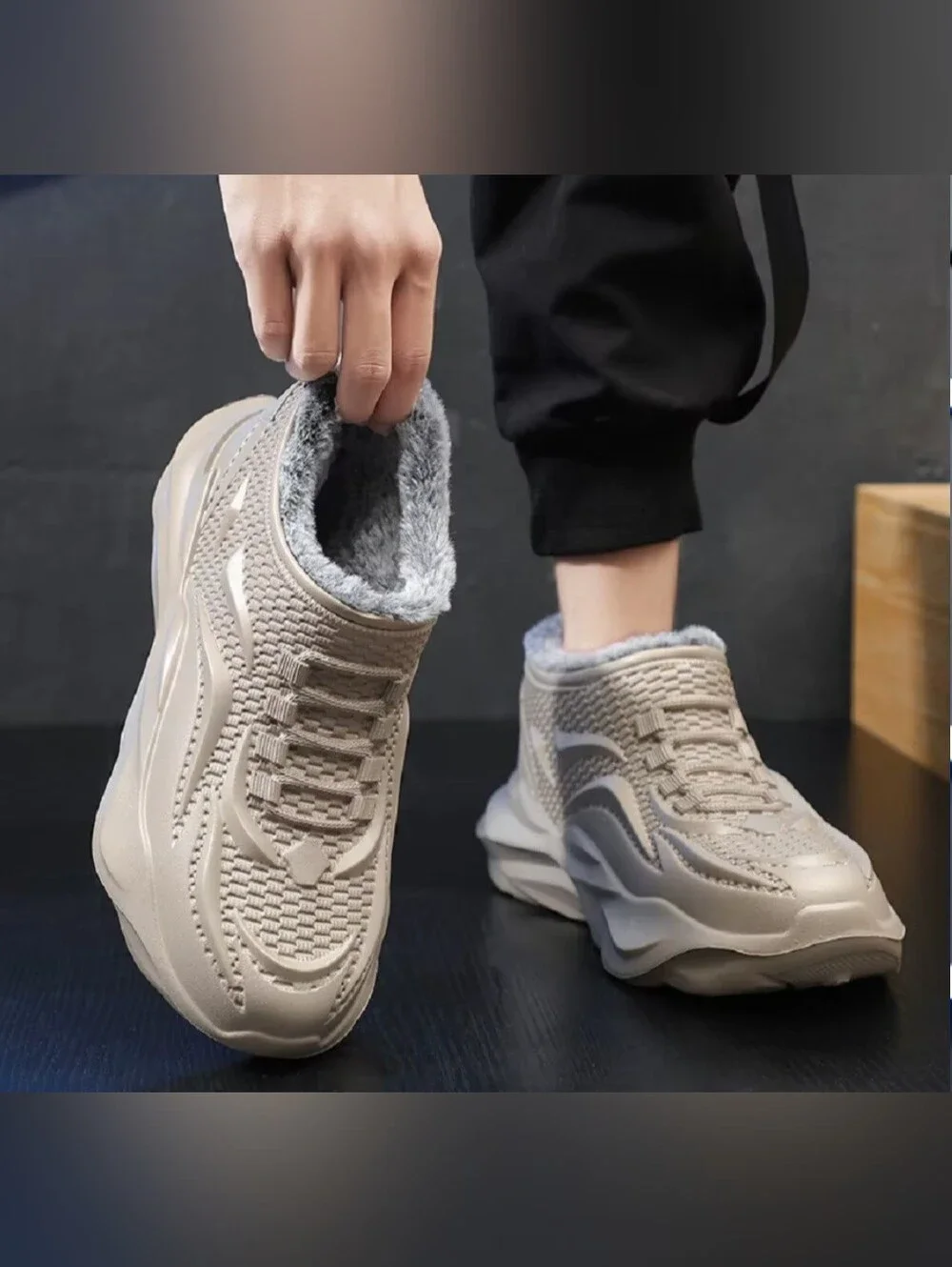 EVA Men's Fashion Waterproof Anti Slip Sneakers